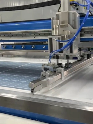 Machine d’impression pour verre solaire