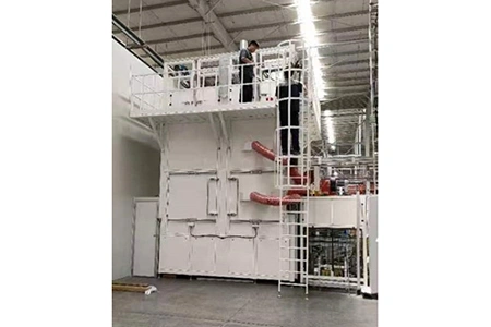 Sécheur vertical multicouche