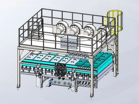 Machine de lavage de verre
