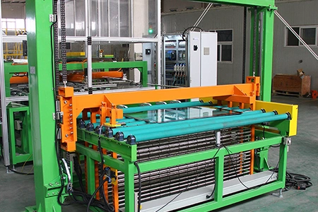 Accumulateur vertical de verre